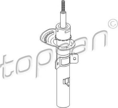 Topran 301 909 амортизатор на DAF CF 85