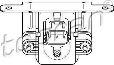 Topran 302 654 датчик, давление во впускном газопроводе на FORD FOCUS седан (DFW)