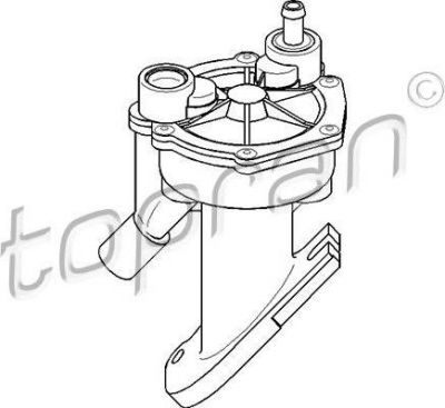 Topran 302 790 вакуумный насос, тормозная система на FORD MONDEO IV седан (BA7)