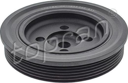 Topran 302 811 ременный шкив, коленчатый вал на FORD FOCUS седан (DFW)