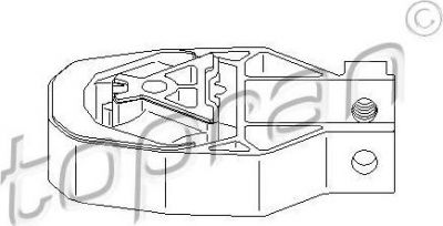 Topran 304 018 подвеска, ступенчатая коробка передач на FORD FOCUS III седан