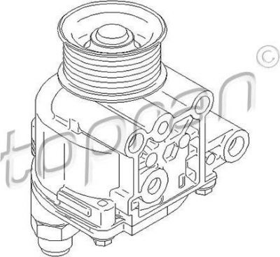 Topran 304 136 вакуумный насос, тормозная система на FORD TRANSIT фургон