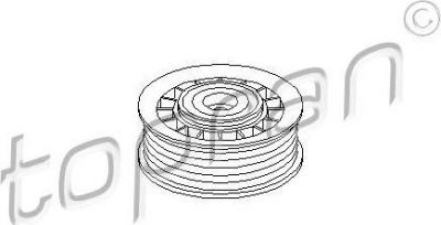 Topran 400 010 натяжной ролик, поликлиновой ремень на MERCEDES-BENZ S-CLASS (W140)