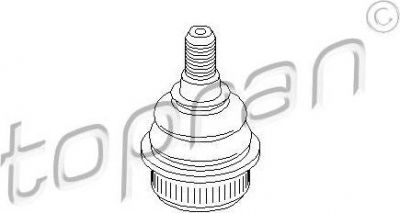 Topran 400 287 несущий / направляющий шарнир на MERCEDES-BENZ седан (W123)