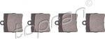 Topran 400 419 комплект тормозных колодок, дисковый тормоз на MERCEDES-BENZ C-CLASS универсал (S202)