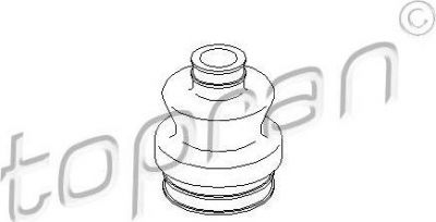 Topran 400 731 пыльник, приводной вал на MERCEDES-BENZ 190 (W201)