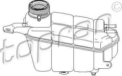 Topran 400 893 компенсационный бак, охлаждающая жидкость на FORD SCORPIO I (GAE, GGE)