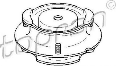 Topran 400 910 опора стойки амортизатора на MERCEDES-BENZ 190 (W201)