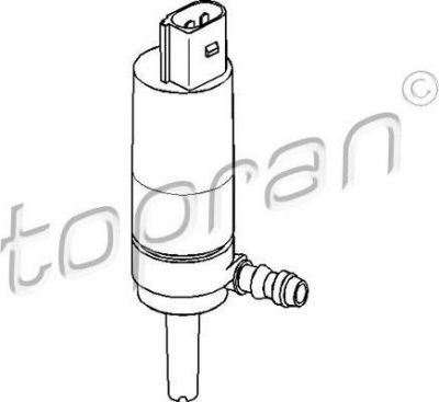 Topran 401 028 водяной насос, система очистки фар на CHEVROLET CAPTIVA (C100, C140)