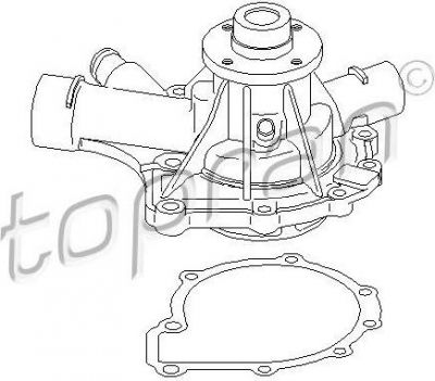 Topran 401 176 водяной насос на MERCEDES-BENZ C-CLASS универсал (S202)