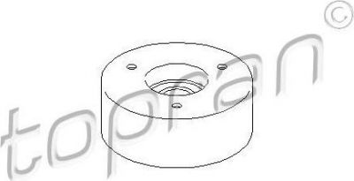 Topran 401 192 натяжной ролик, поликлиновой ремень на MERCEDES-BENZ S-CLASS (W140)