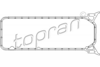 Topran 401 225 прокладка, масляный поддон на MERCEDES-BENZ E-CLASS (W124)
