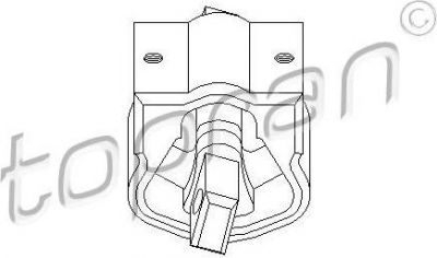 Topran 401 251 подвеска, автоматическая коробка передач на MERCEDES-BENZ C-CLASS купе (CL203)