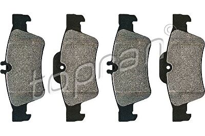 Topran 401 431 комплект тормозных колодок, дисковый тормоз на MERCEDES-BENZ E-CLASS (W211)
