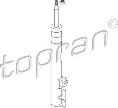 Topran 401 972 амортизатор на MERCEDES-BENZ COUPE (C124)