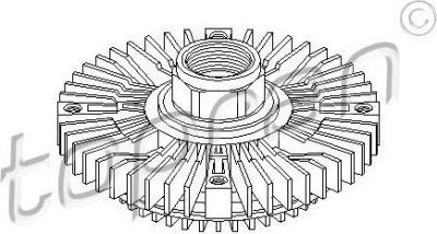 Topran 500 402 сцепление, вентилятор радиатора на 5 Touring (E34)