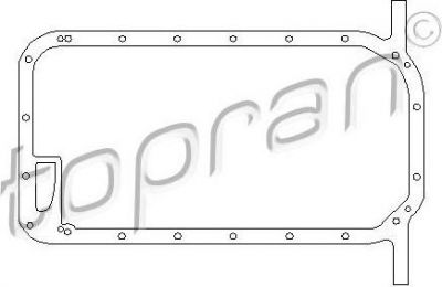 Topran 500 779 прокладка, масляный поддон на 3 (E30)
