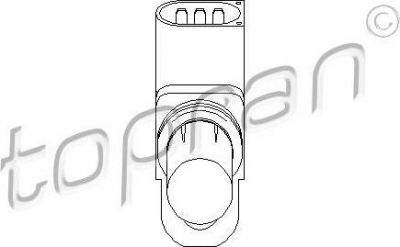 Topran 501 446 датчик частоты вращения, управление двигателем на 3 кабрио (E46)