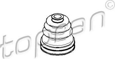 Topran 501 599 пыльник, приводной вал на X3 (E83)