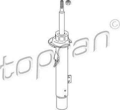 Topran 501 628 амортизатор на 3 кабрио (E93)