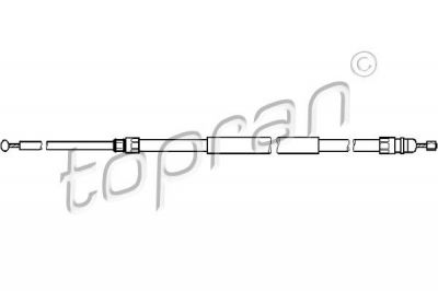 Topran 501 721 трос, стояночная тормозная система на 1 кабрио (E88)