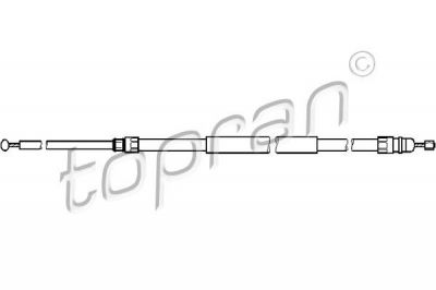 Topran 501 722 трос, стояночная тормозная система на 3 (E90)