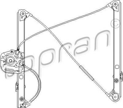 Topran 501 829 подъемное устройство для окон на X5 (E53)