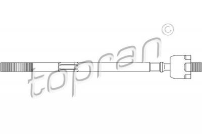 Topran 700 106 осевой шарнир, рулевая тяга на RENAULT MEGANE I (BA0/1_)