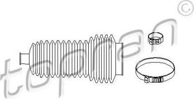 Topran 700 375 комплект пылника, рулевое управление на RENAULT CLIO II фургон (SB0/1/2_)