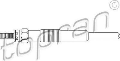 Topran 700 403 свеча накаливания на RENAULT THALIA I (LB0/1/2_)