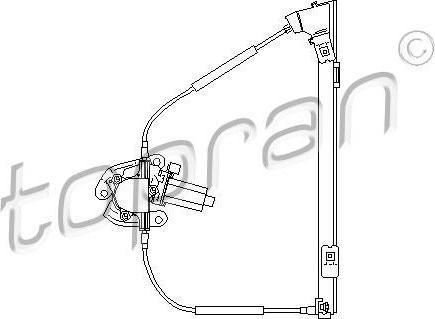 Topran 700 441 подъемное устройство для окон на RENAULT MEGANE I (BA0/1_)