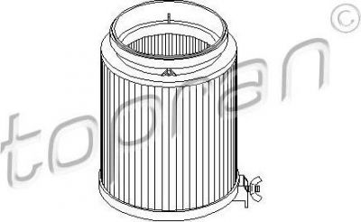 Topran 700 490 фильтр, воздух во внутренном пространстве на NISSAN KUBISTAR (X76)