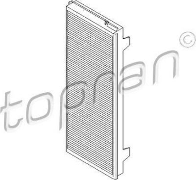 Topran 700 492 фильтр, воздух во внутренном пространстве на KIA SHUMA II (FB)