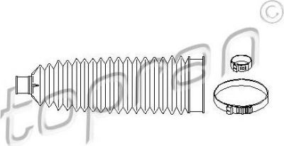 Topran 700 748 комплект пылника, рулевое управление на RENAULT MEGANE II (BM0/1_, CM0/1_)
