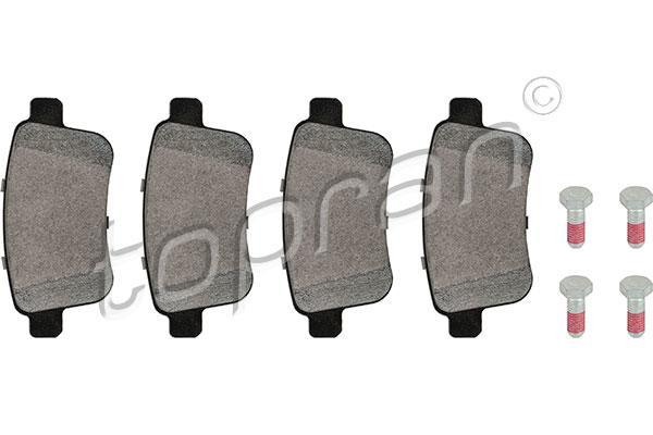 Topran 700 818 комплект тормозных колодок, дисковый тормоз на RENAULT KANGOO Express (FW0/1_)