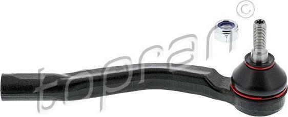 Topran 701 483 наконечник поперечной рулевой тяги на RENAULT CLIO IV