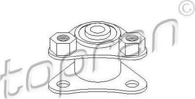 Topran 720 381 подвеска, двигатель на PEUGEOT BOXER фургон (230L)