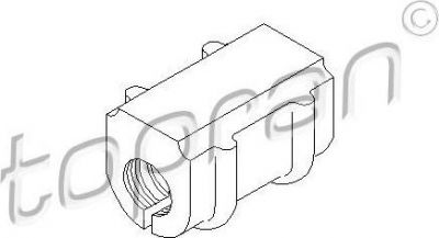 Topran 720 446 опора, стабилизатор на PEUGEOT 106 II (1)