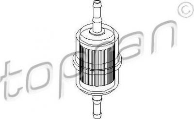 Topran 720 938 топливный фильтр на PEUGEOT 205 II (20A/C)