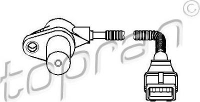 Topran 721 683 датчик частоты вращения, управление двигателем на FIAT DUCATO фургон (230L)