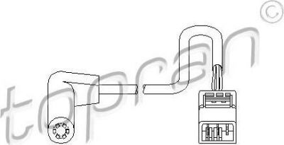 Topran 721 691 датчик импульсов на PEUGEOT 106 I (1A, 1C)