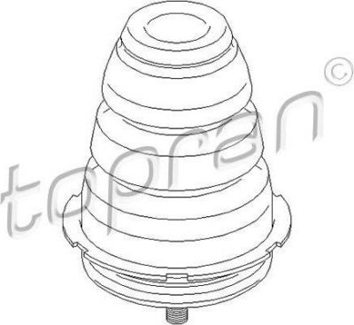 Topran 721 803 буфер, балка моста на FIAT DUCATO фургон (230L)