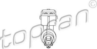 Topran 721 892 датчик, температура впускаемого воздуха на NISSAN KUBISTAR (X76)