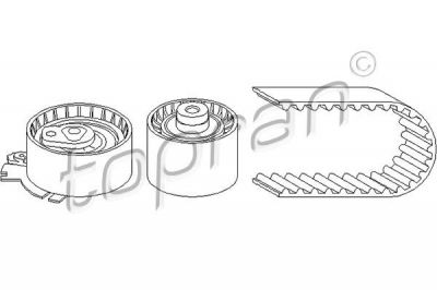 Topran 722 797 комплект ремня грм на PEUGEOT PARTNER Tepee
