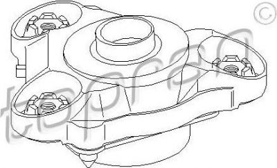 Topran 722 814 опора стойки амортизатора на PEUGEOT BOXER автобус