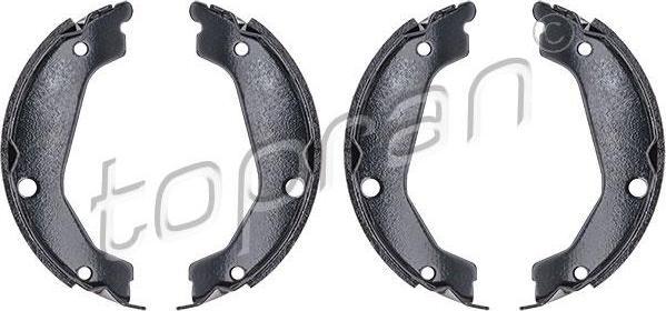Topran 820 528 комплект тормозных колодок, стояночная тормозная с на HYUNDAI TERRACAN (HP)