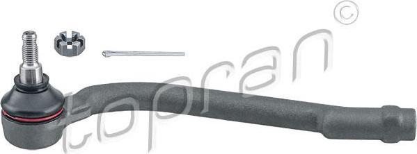 Topran 820 538 наконечник поперечной рулевой тяги на KIA PRO CEE'D (ED)