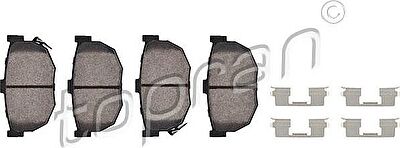 Topran 821 147 комплект тормозных колодок, дисковый тормоз на HYUNDAI ELANTRA (XD)