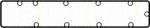 TRISCAN 515-5551 прокладка, крышка головки цилиндра на PEUGEOT 206 SW (2E/K)