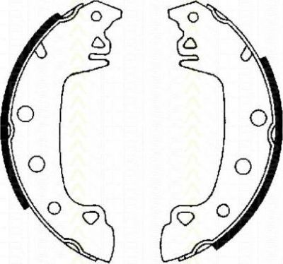 TRISCAN 8100 10230 комплект тормозных колодок на PEUGEOT 305 I Break (581D)